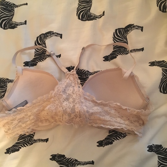 Lacy Racerback Bra - Picture 3 of 4